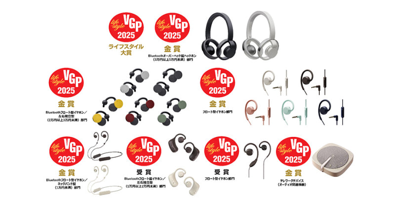 「VGP2025」にてnwm ONEがライフスタイル大賞＆部門金賞を受賞。新作含む他製品も計6製品が7受賞